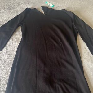 Women’s black sweater dress